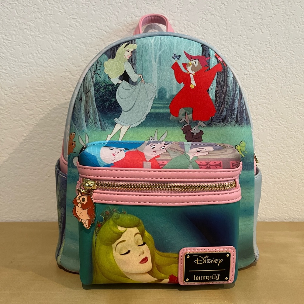 Disney Loungefly Sleeping Beauty Scenes mini backpack
